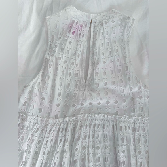 Lilly Pulitzer Indira Swing Swing Dress SZ XS Resort White Eyelet - Picture 10 of 16